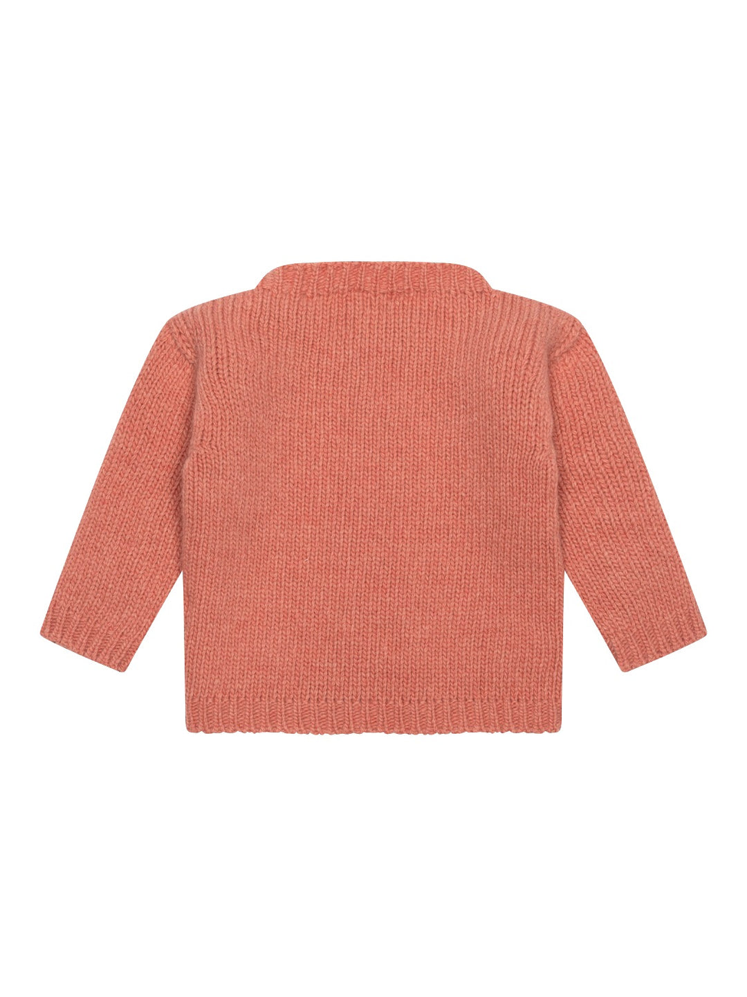 Pullover im Zopfstrick-Design - Coral