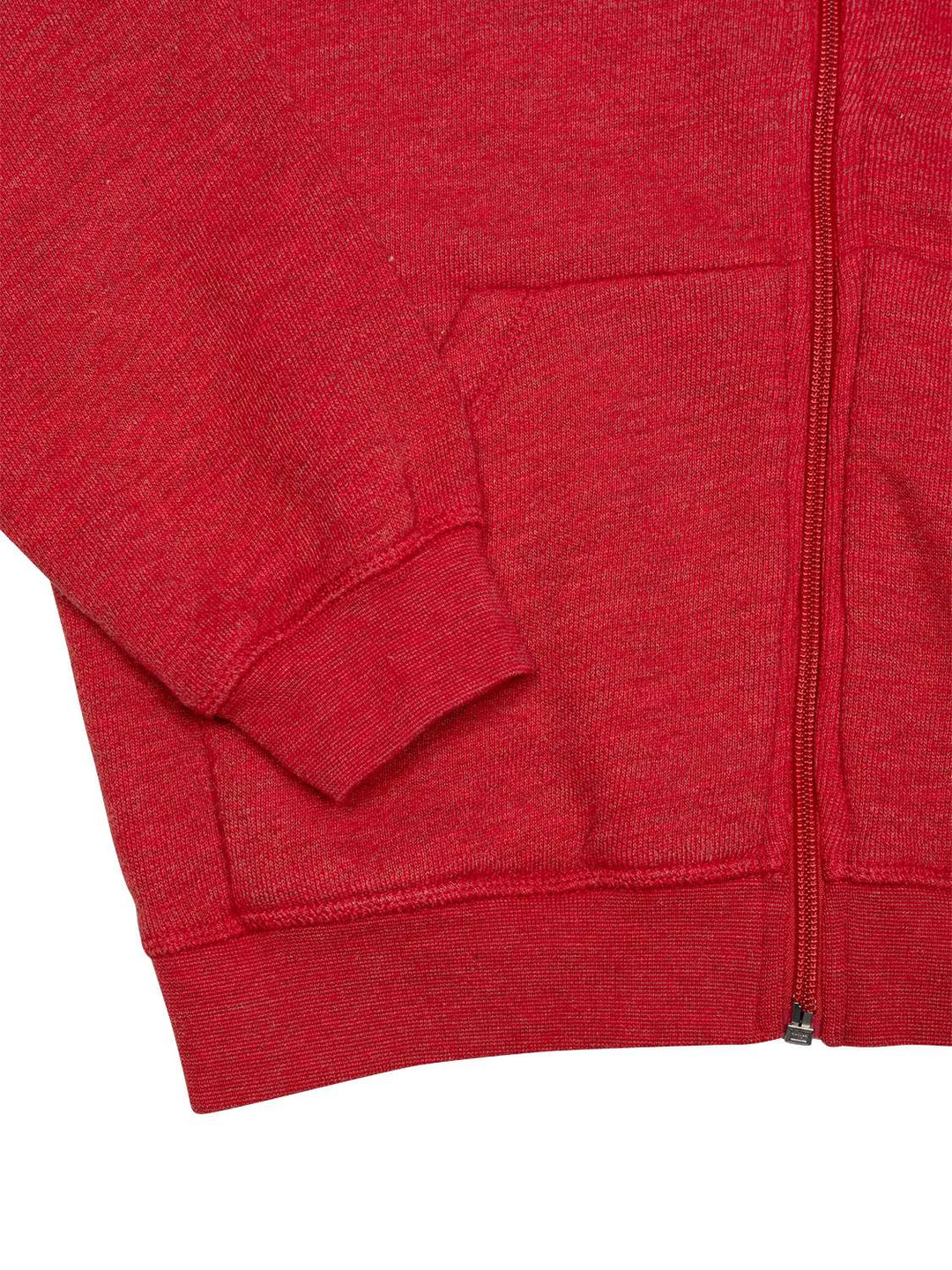 Sweatjacke mit Logo - Rot