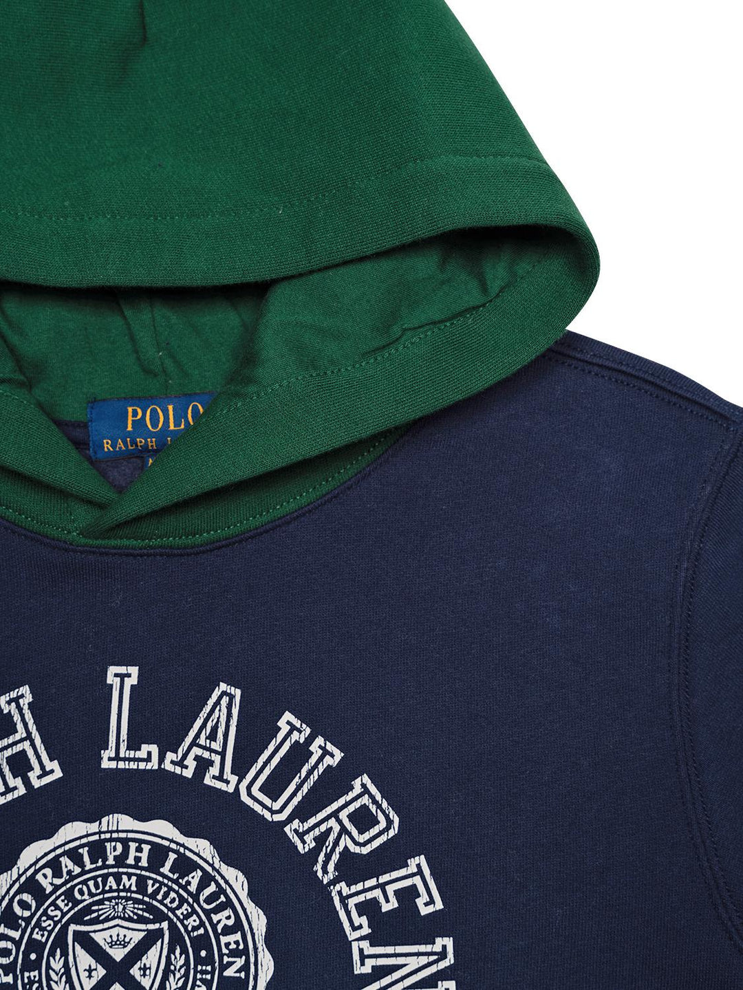 Kapuzen-Sweatshirt mit Logo - Navy