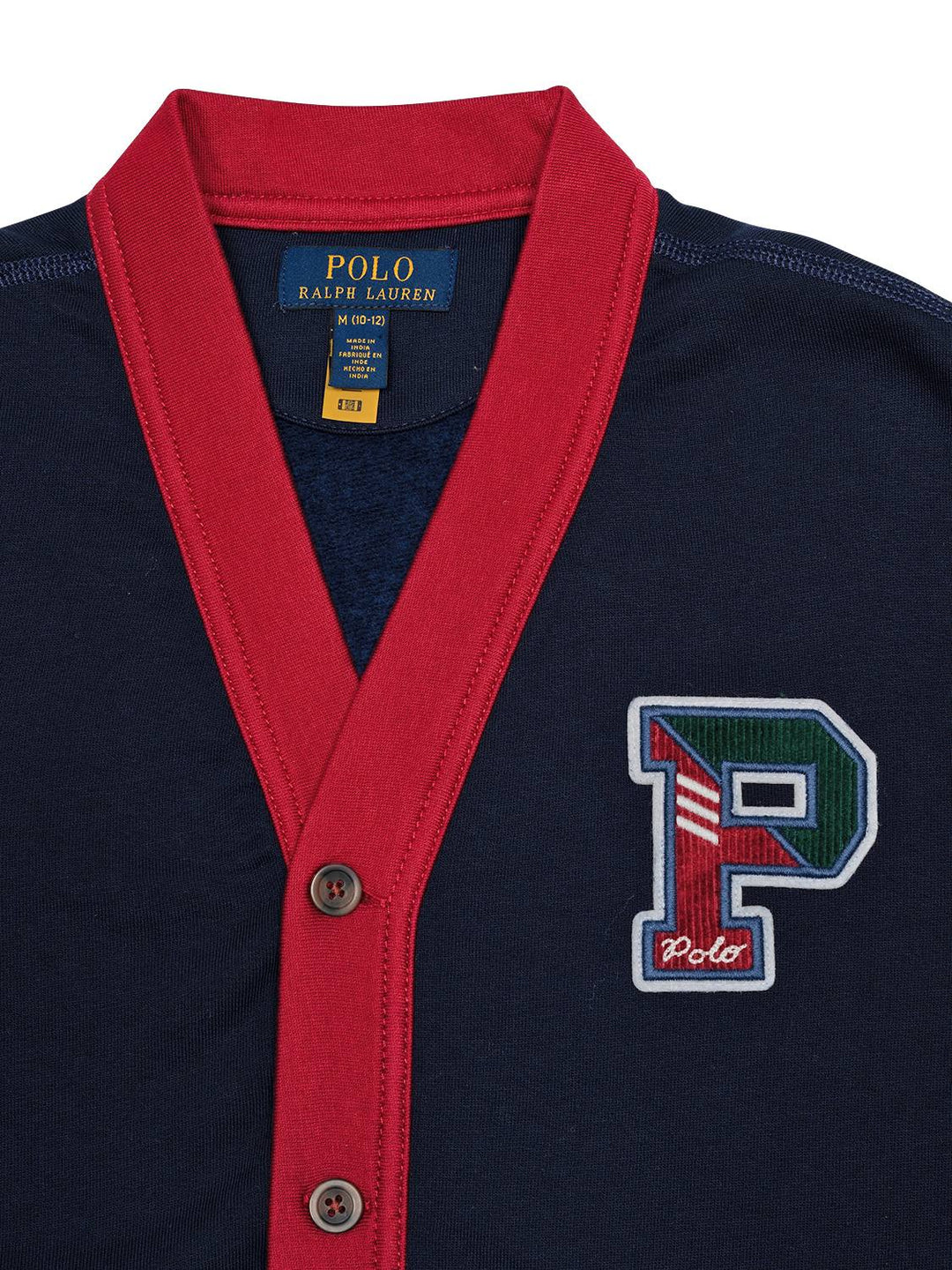 Polo-Sweatcardigan - Navy