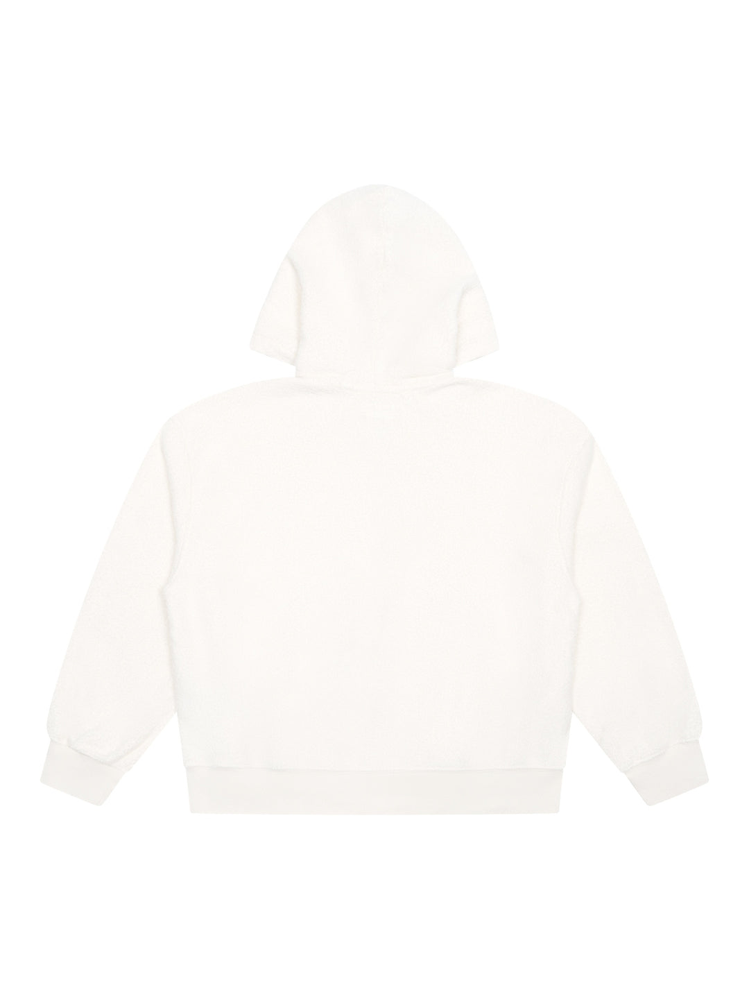 Bobypark Sweatjacke mit Bouclé-Effekt - Creme