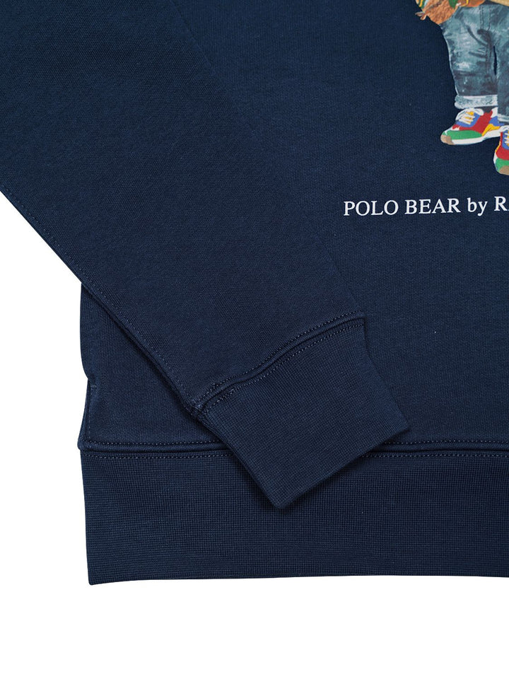 Hoodie mit Polo-Bär - Navy