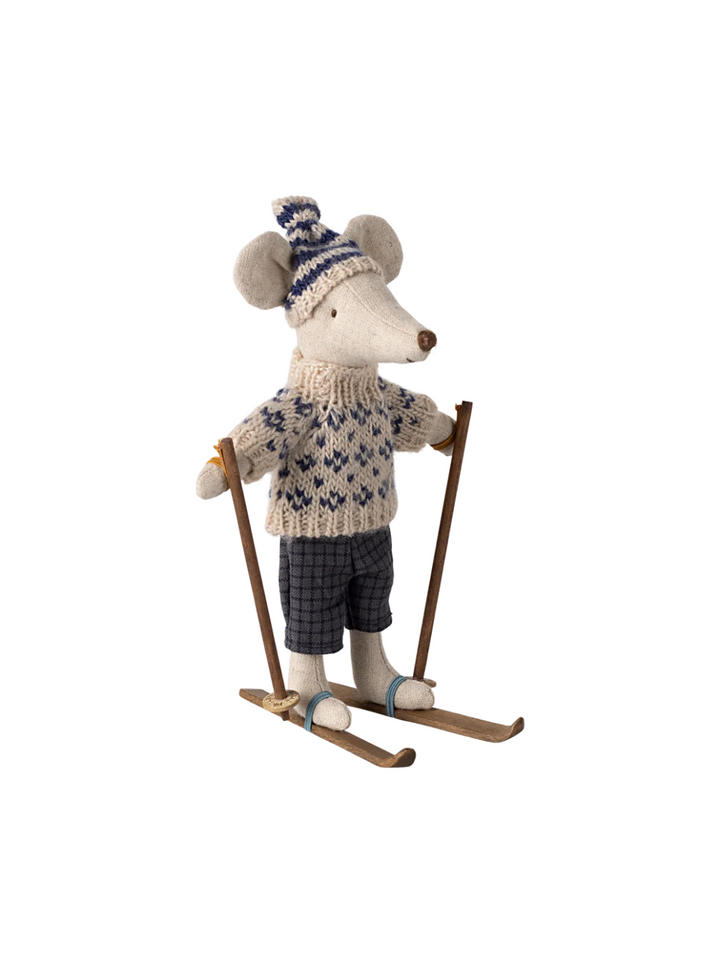 Wintermaus Skiset, Papa -Grau