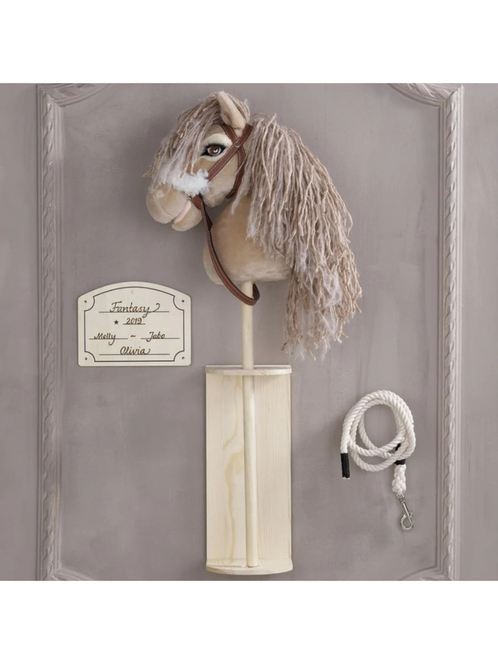 Hobby Horse Stallschild - Unbemalt - DIY