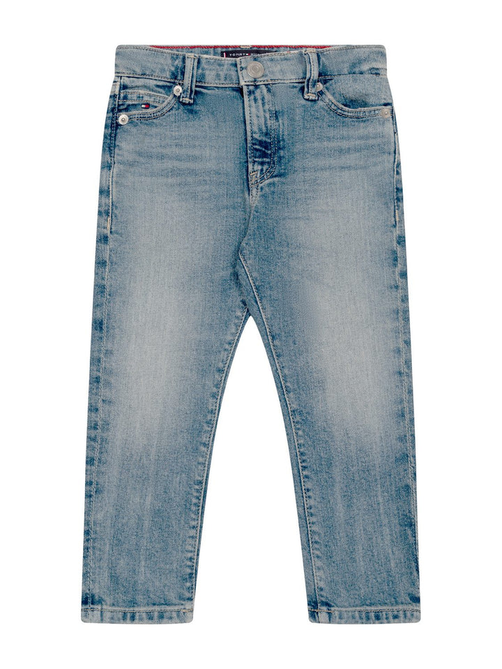 Denim-Jeans Modern Straight Vin - Blau