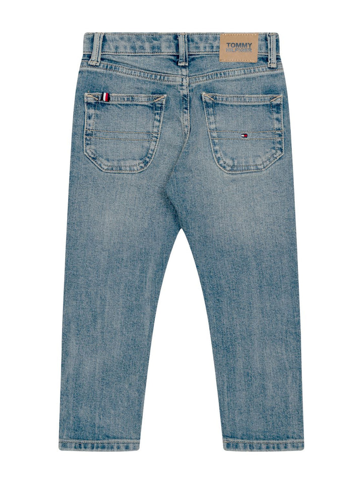 Denim-Jeans Modern Straight Vin - Blau