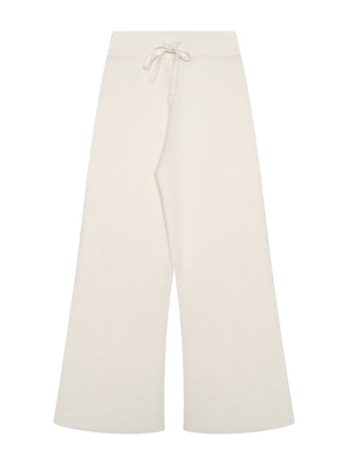 Kaschmir-Hose Marlene - Weiß
