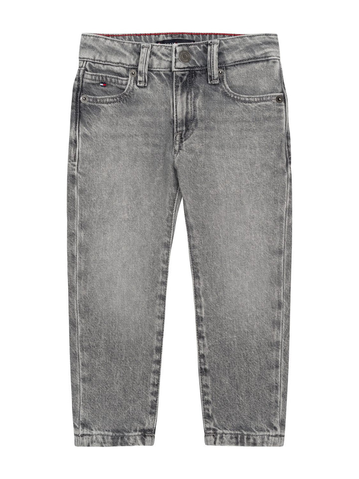 Denim-Jeans Modern Straight - Grau