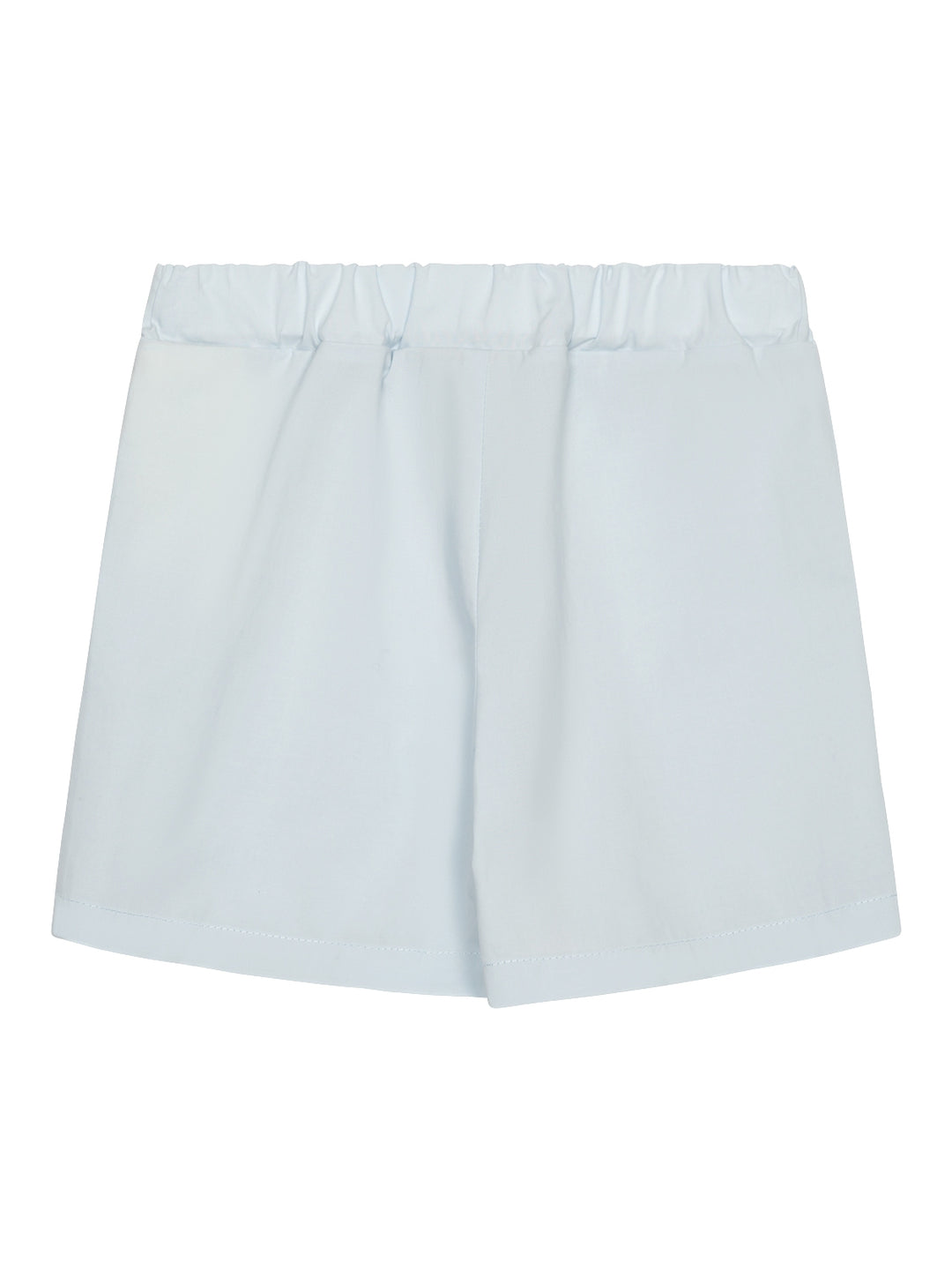 Shorts aus Baumwolle - Hellblau