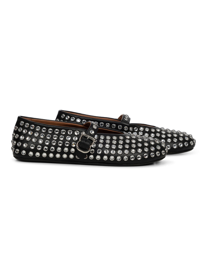 Ballet Flats Strass