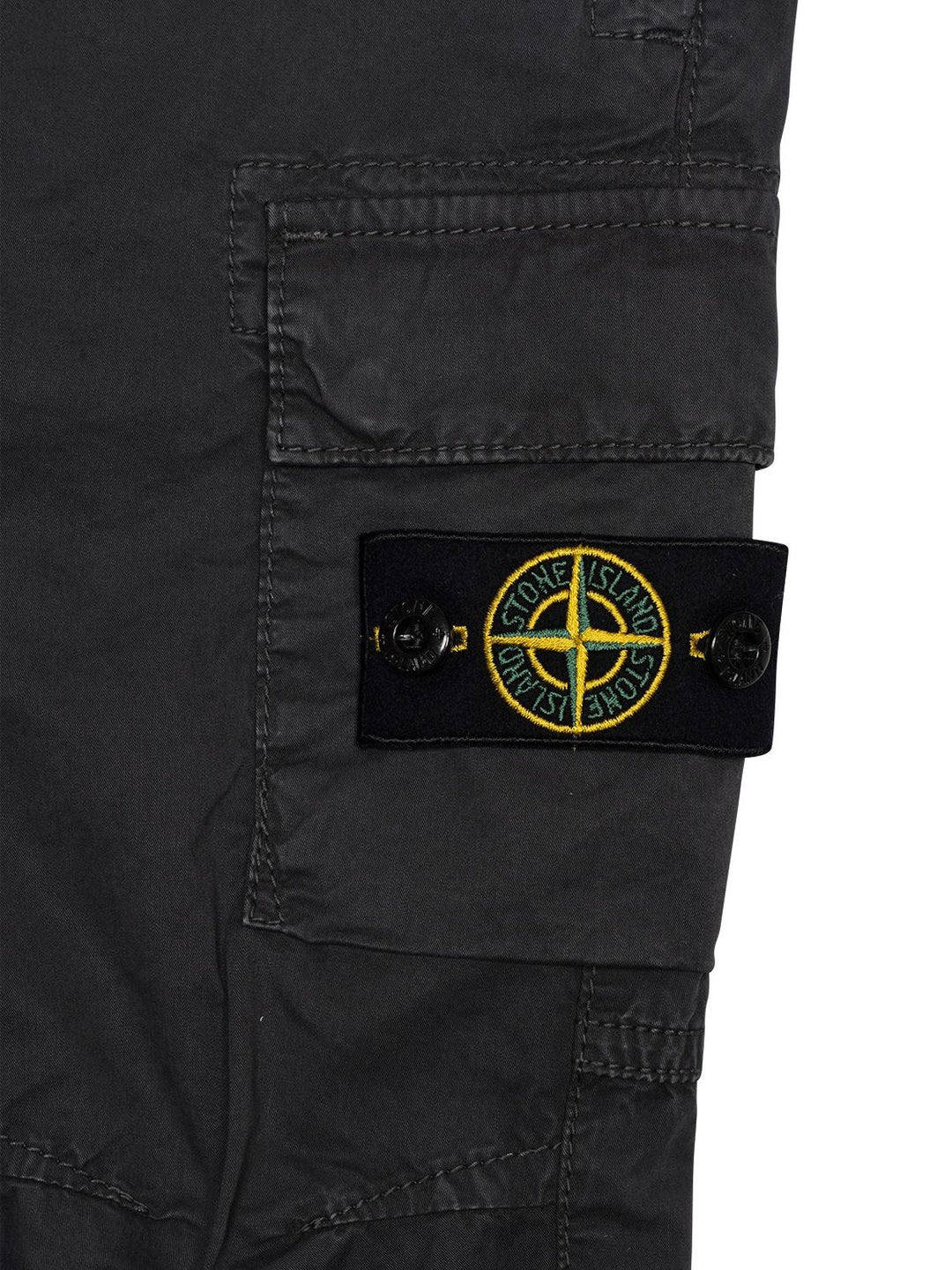 Cargohose mit Logo-Patch - Navy