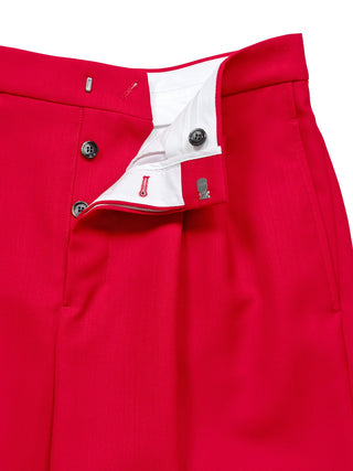 Weite Hose mit hoher Taille