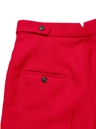 Weite Hose mit hoher Taille