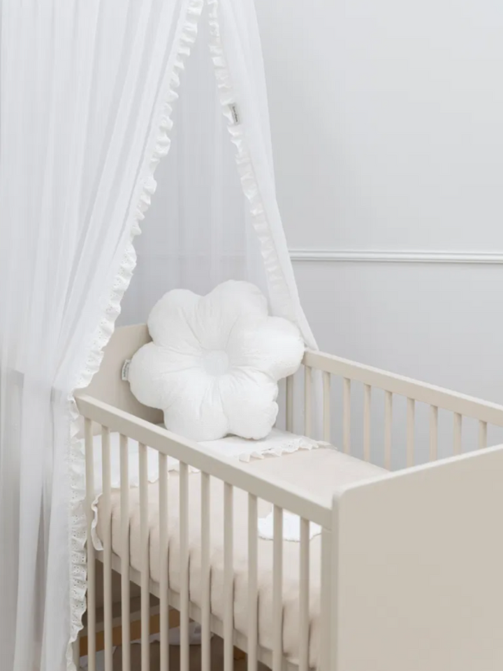 Calm Teddy Babydecke - White