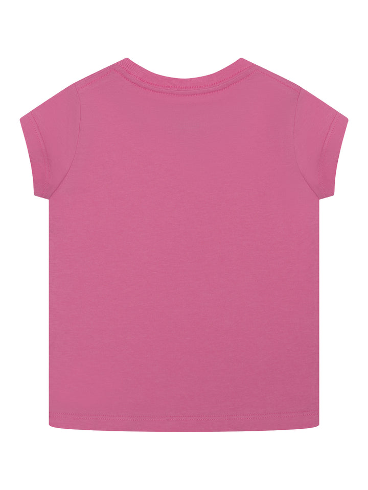 T-Shirt mit Logo - Laguna Pink