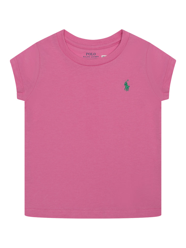 T-Shirt mit Logo - Laguna Pink