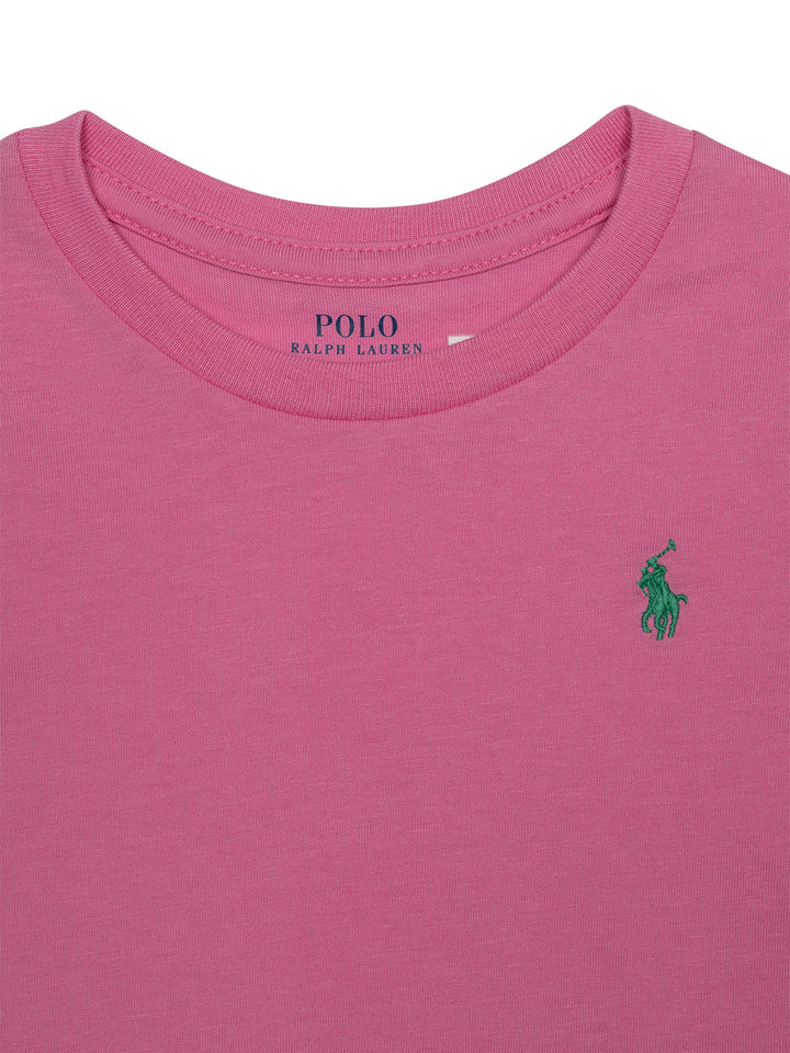 T-Shirt mit Logo - Laguna Pink