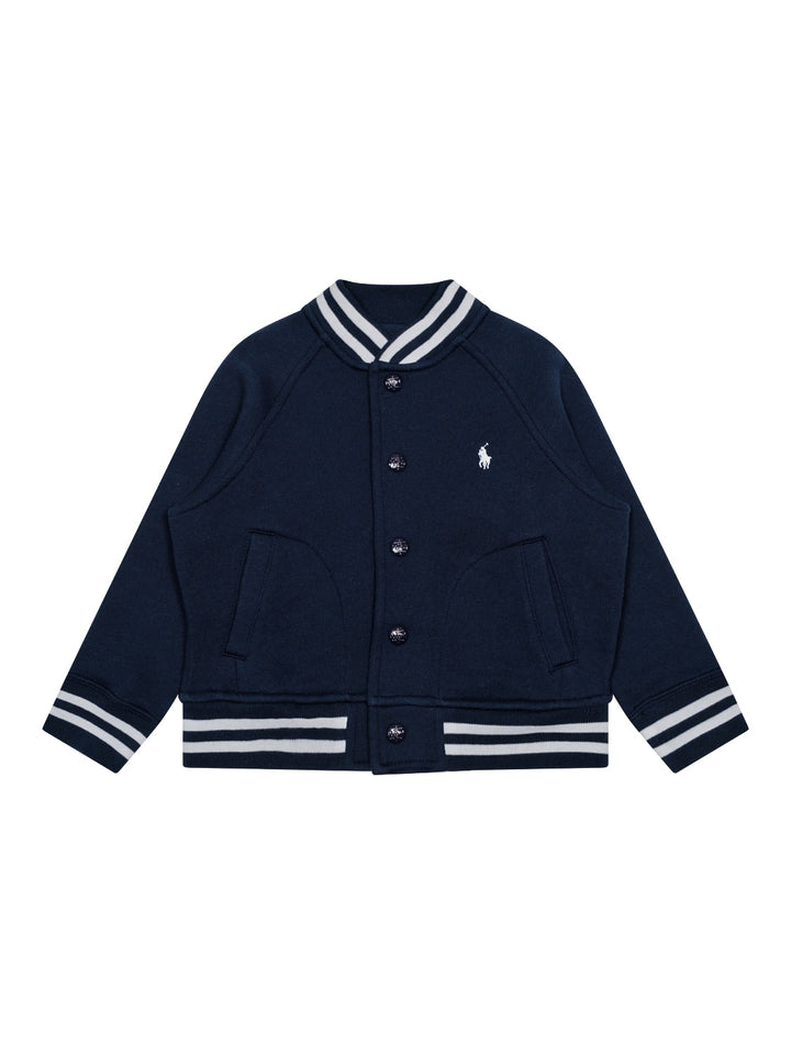 Bomberjacke im College-Stil - Navy