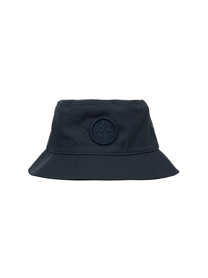 Fischerhut mit Kompass-Logo - Navy