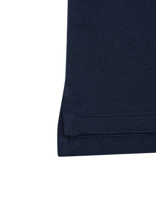 Poloshirt mit Logo-Stickerei - Navy