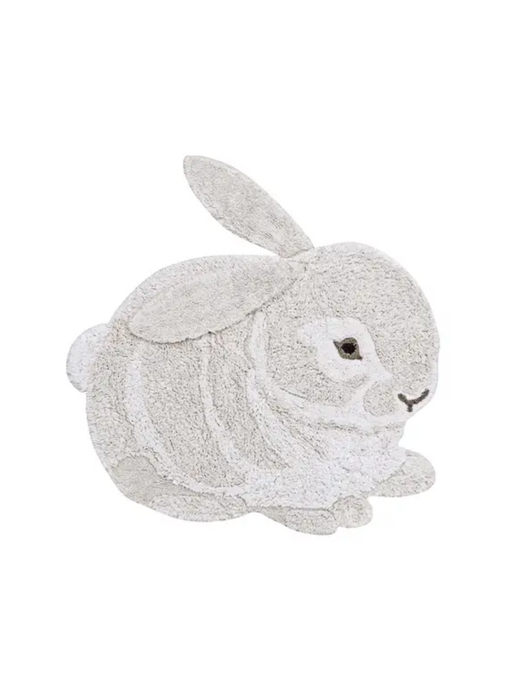 Waschbarer Baumwollteppich Bunny