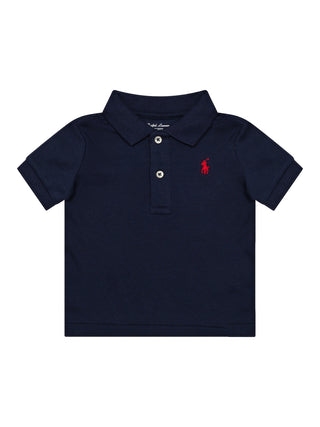 Poloshirt mit Logo - Navy