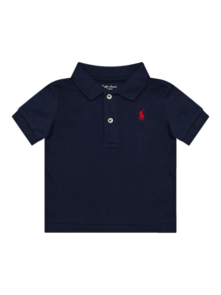 Poloshirt mit Logo - Navy