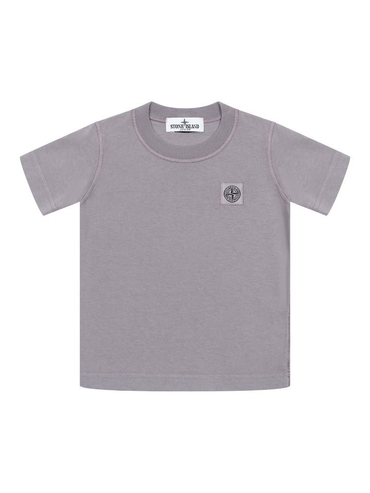 T-Shirt mit Logo - Grau