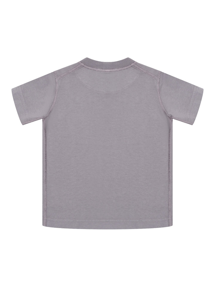 T-Shirt mit Logo - Grau