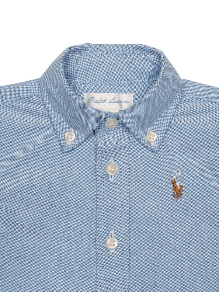 Button-Down-Oxford-Hemd - Hellblau