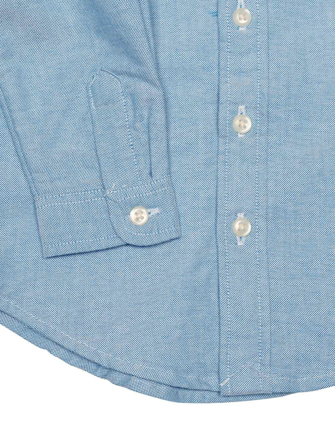 Button-Down-Oxford-Hemd - Hellblau