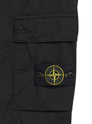 Cargohose mit aufgesetzten Taschen