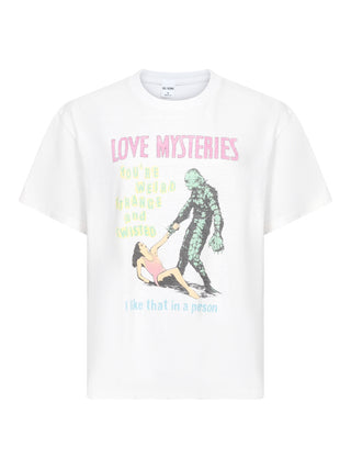 T-Shirt mit Aufdruck "Love Mysteries"
