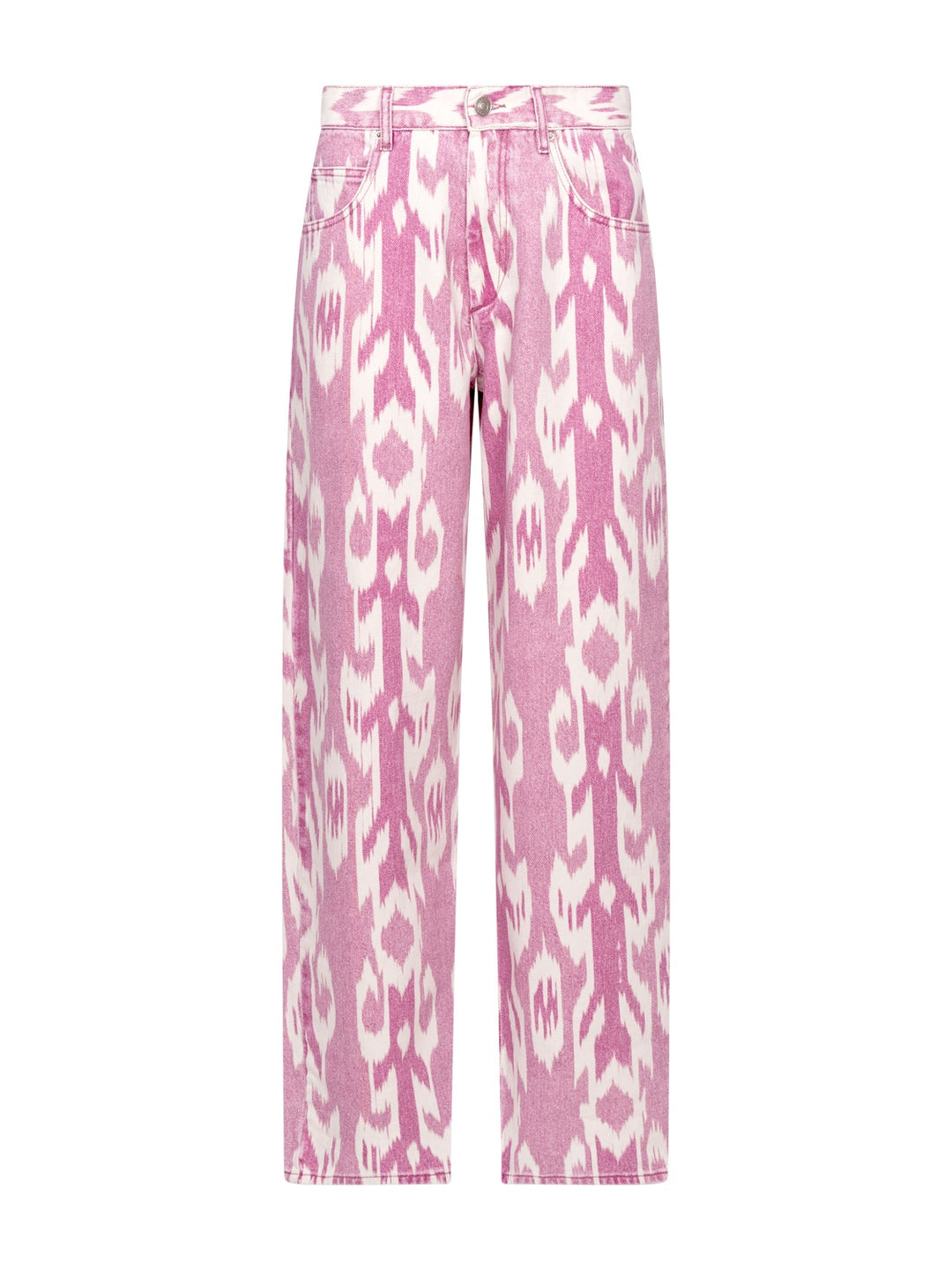 Joanny Jeans mit Ikat-Print