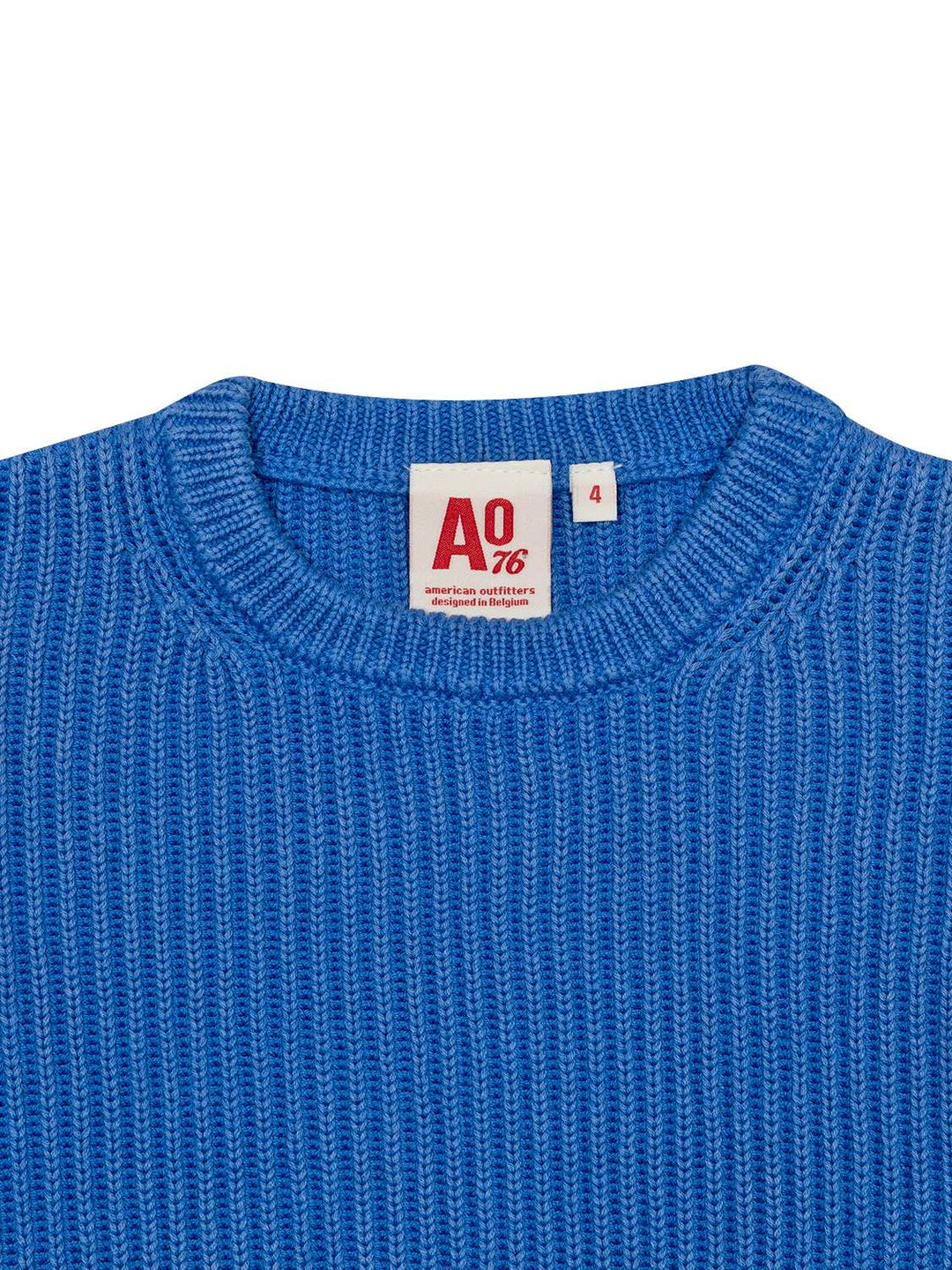 Yaro Grobstrick-Pullover - Blau