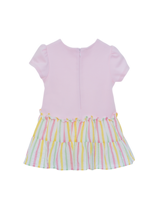 Kleid mit Streifen