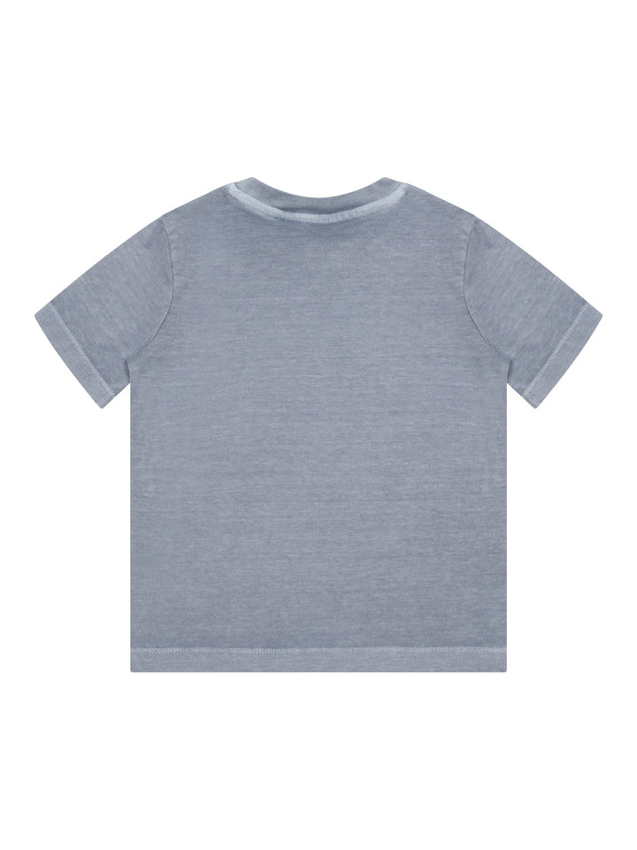 T-Shirt mit Logo-Print - Grau