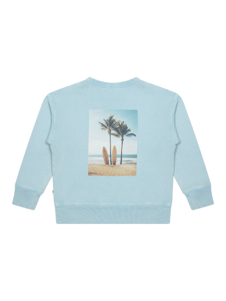 Oscar Sweater Beach - Hellblau