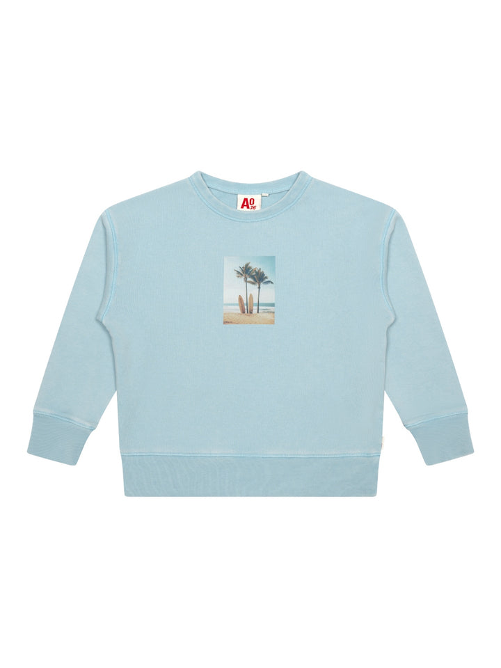 Oscar Sweater Beach - Hellblau