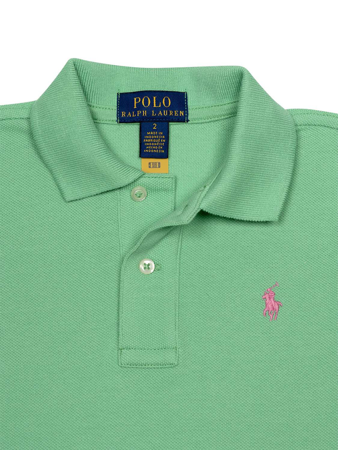 Polo Shirt mit Logo - Grün