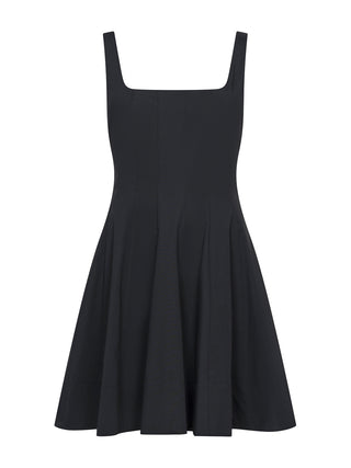 Minikleid mit Falten