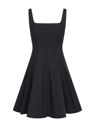 Minikleid mit Falten