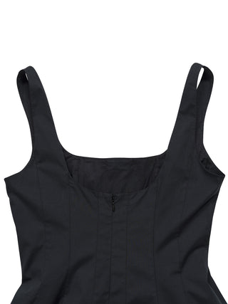 Minikleid mit Falten