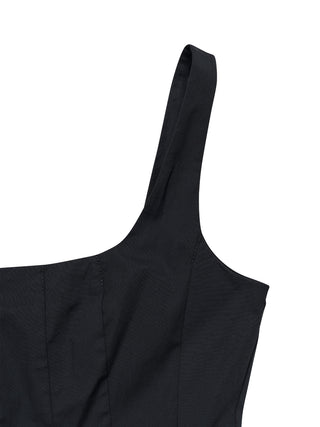 Minikleid mit Falten