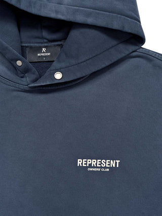 Hoodie mit "Owner's Club"-Schriftzug