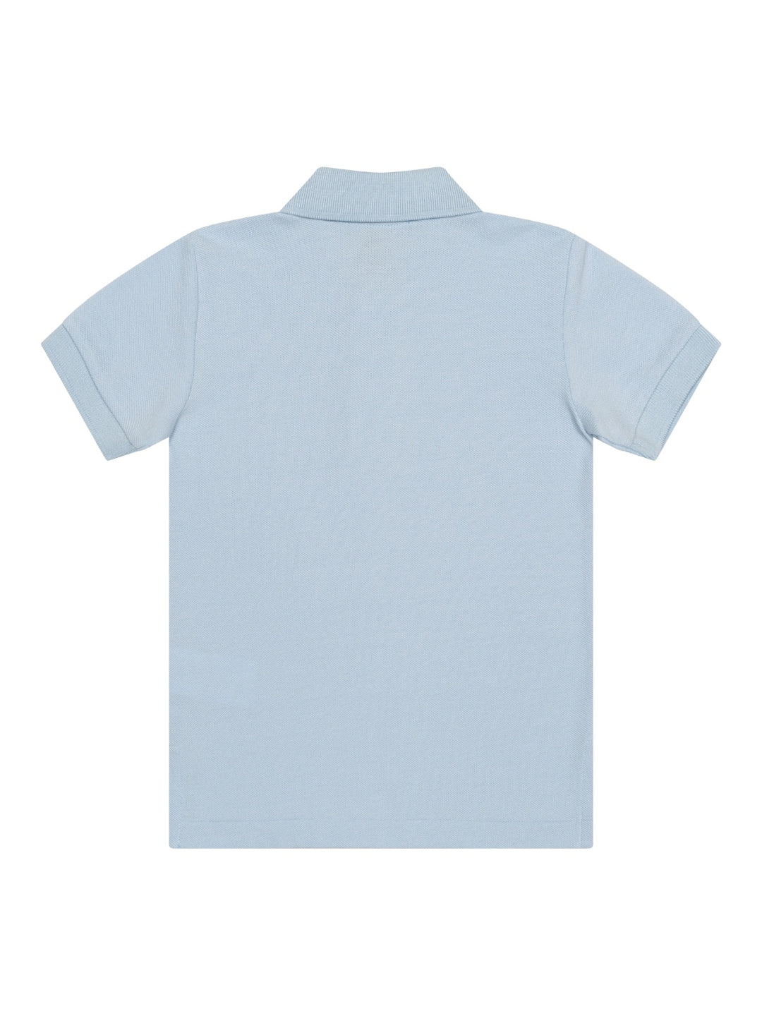 Polo Shirt mit Logo - Hellblau