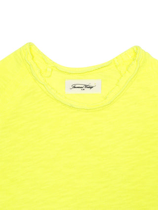 Langarm T-Shirt - Neon-Gelb
