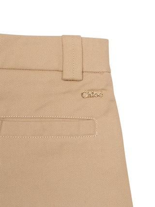 Shorts mit Taschen-Details - Beige