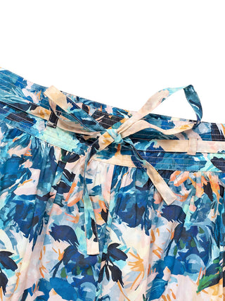 Popelin-Shorts in floralem Print