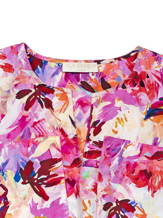 Kurzes Kleid "Nadira" in floralem Print